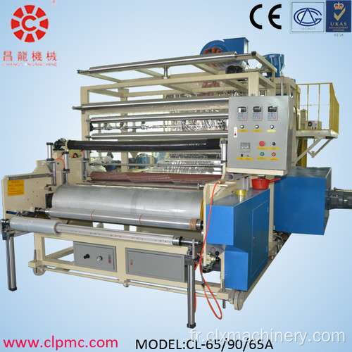 Film d'emballage de PE de ShenZhen faisant des machines CL-65/90 / 65A